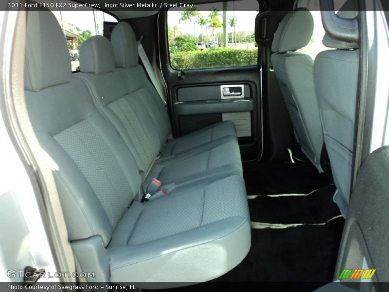 Ingot Silver Metallic / Steel Gray 2011 Ford F150 FX2 SuperCrew