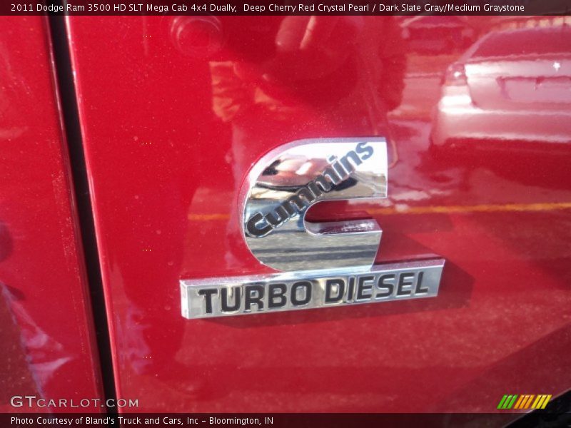 Cummins Turbo Diesel - 2011 Dodge Ram 3500 HD SLT Mega Cab 4x4 Dually