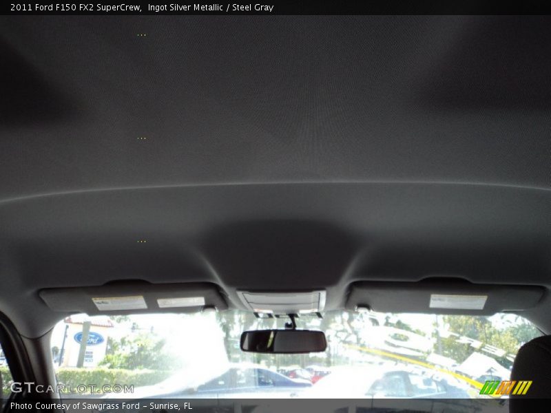 Ingot Silver Metallic / Steel Gray 2011 Ford F150 FX2 SuperCrew