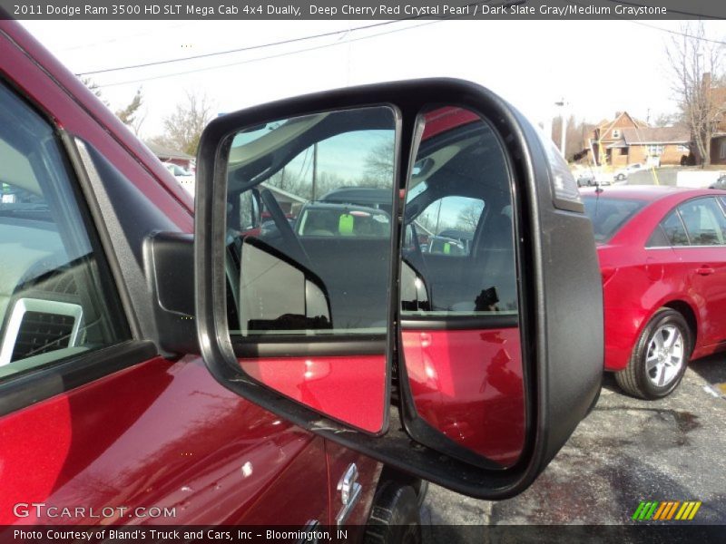 Deep Cherry Red Crystal Pearl / Dark Slate Gray/Medium Graystone 2011 Dodge Ram 3500 HD SLT Mega Cab 4x4 Dually