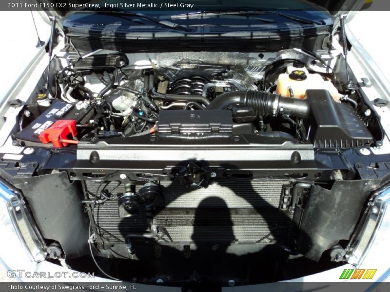 Ingot Silver Metallic / Steel Gray 2011 Ford F150 FX2 SuperCrew