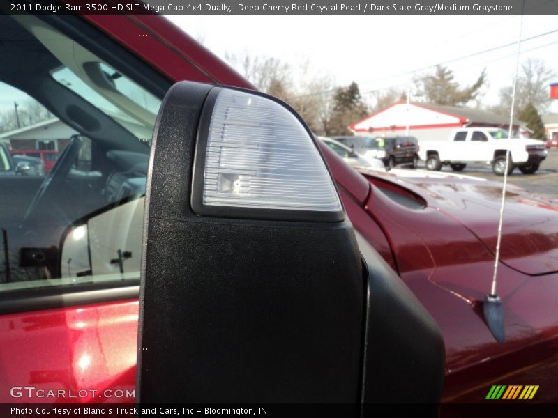 Deep Cherry Red Crystal Pearl / Dark Slate Gray/Medium Graystone 2011 Dodge Ram 3500 HD SLT Mega Cab 4x4 Dually
