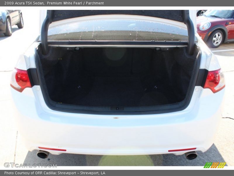 Premium White Pearl / Parchment 2009 Acura TSX Sedan