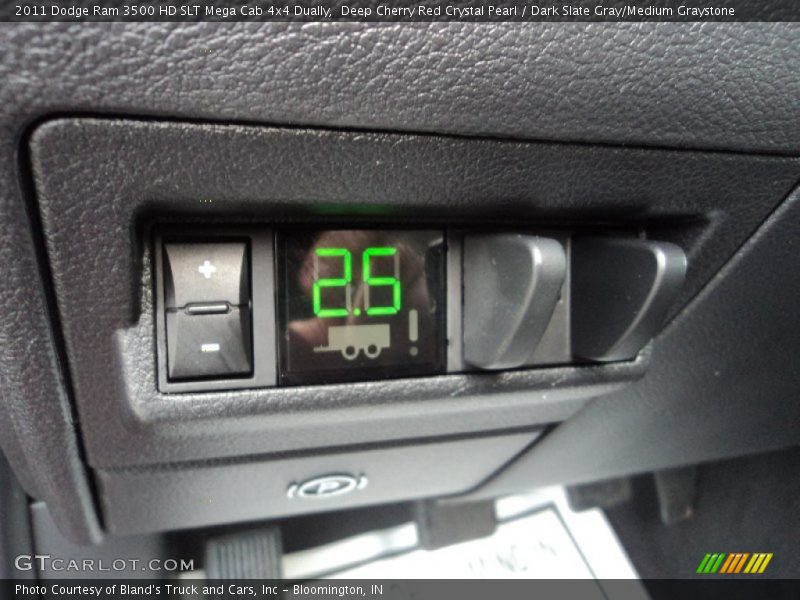 Controls of 2011 Ram 3500 HD SLT Mega Cab 4x4 Dually