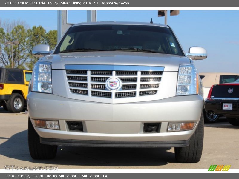 Silver Lining Metallic / Cashmere/Cocoa 2011 Cadillac Escalade Luxury