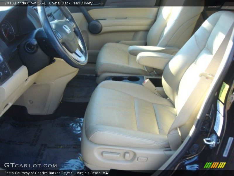 Front Seat of 2010 CR-V EX-L