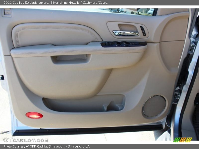 Silver Lining Metallic / Cashmere/Cocoa 2011 Cadillac Escalade Luxury