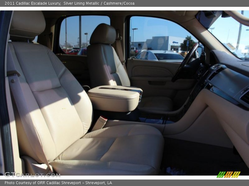 Silver Lining Metallic / Cashmere/Cocoa 2011 Cadillac Escalade Luxury