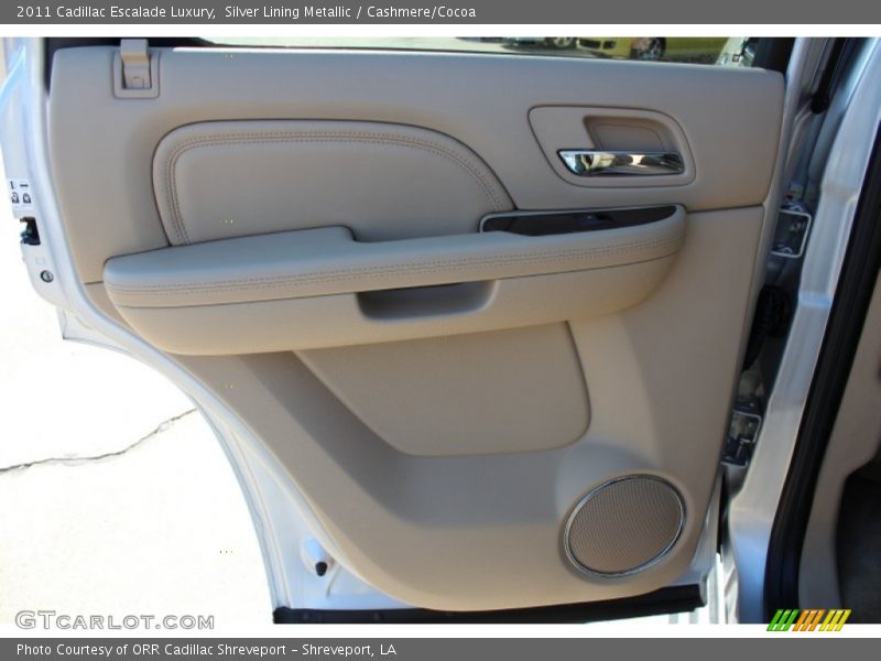 Silver Lining Metallic / Cashmere/Cocoa 2011 Cadillac Escalade Luxury