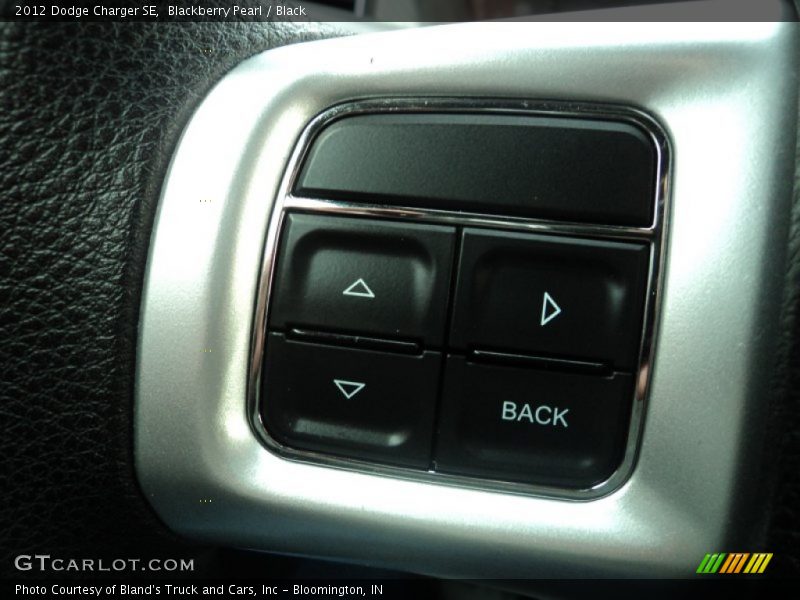 Blackberry Pearl / Black 2012 Dodge Charger SE