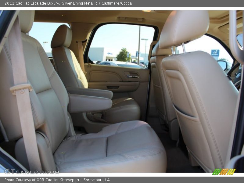 Silver Lining Metallic / Cashmere/Cocoa 2011 Cadillac Escalade Luxury