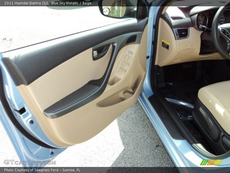 Door Panel of 2011 Elantra GLS