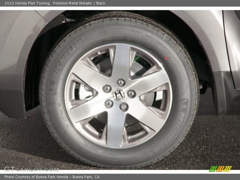 Polished Metal Metallic / Black 2013 Honda Pilot Touring