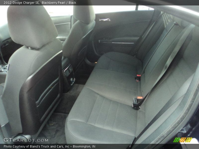 Blackberry Pearl / Black 2012 Dodge Charger SE