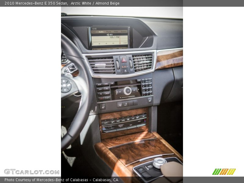 Arctic White / Almond Beige 2010 Mercedes-Benz E 350 Sedan