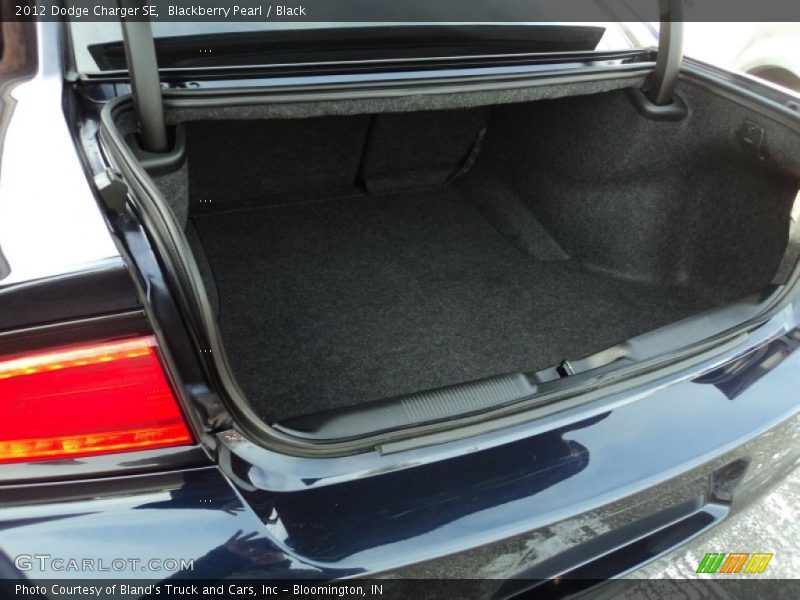 Blackberry Pearl / Black 2012 Dodge Charger SE