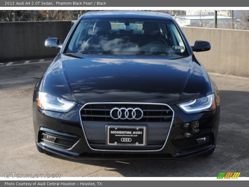 Phantom Black Pearl / Black 2013 Audi A4 2.0T Sedan
