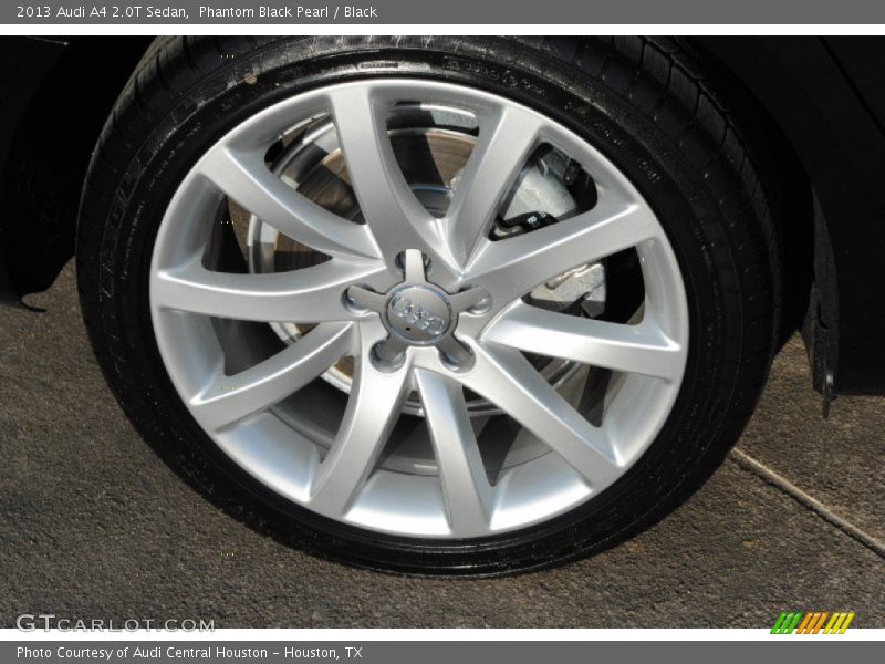 Phantom Black Pearl / Black 2013 Audi A4 2.0T Sedan