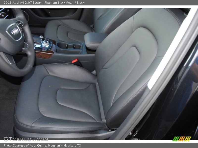 Phantom Black Pearl / Black 2013 Audi A4 2.0T Sedan