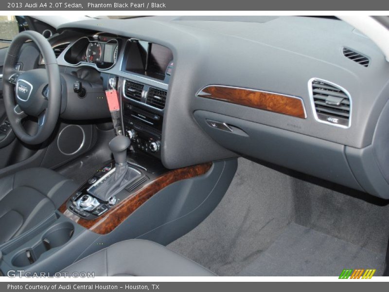 Phantom Black Pearl / Black 2013 Audi A4 2.0T Sedan