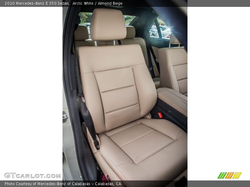 Arctic White / Almond Beige 2010 Mercedes-Benz E 350 Sedan