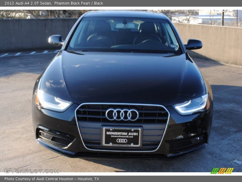Phantom Black Pearl / Black 2013 Audi A4 2.0T Sedan