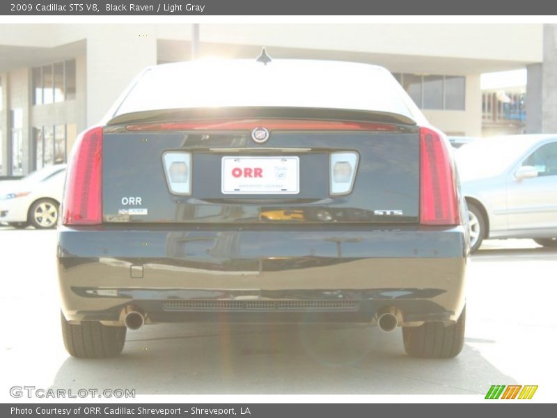 Black Raven / Light Gray 2009 Cadillac STS V8