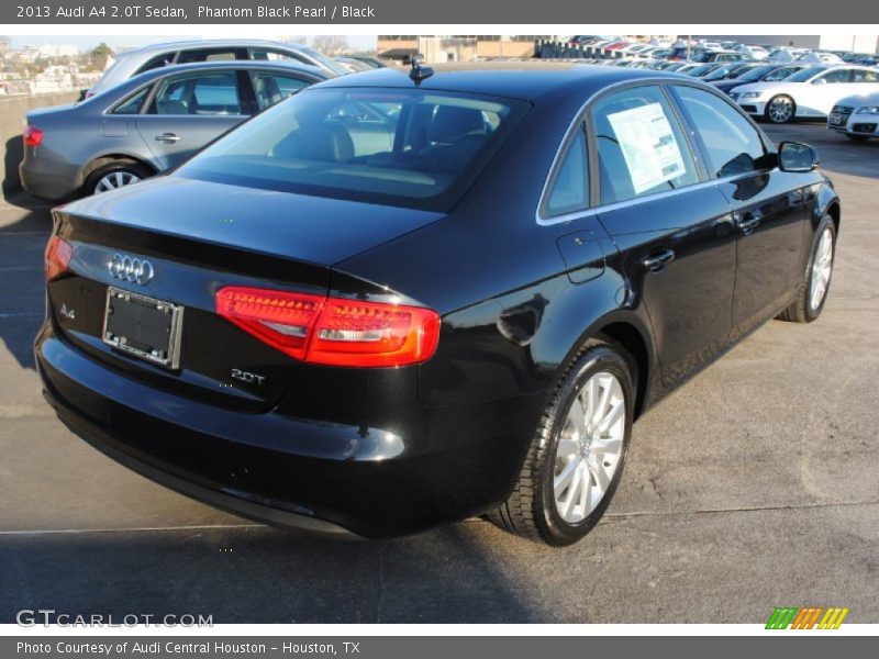 Phantom Black Pearl / Black 2013 Audi A4 2.0T Sedan