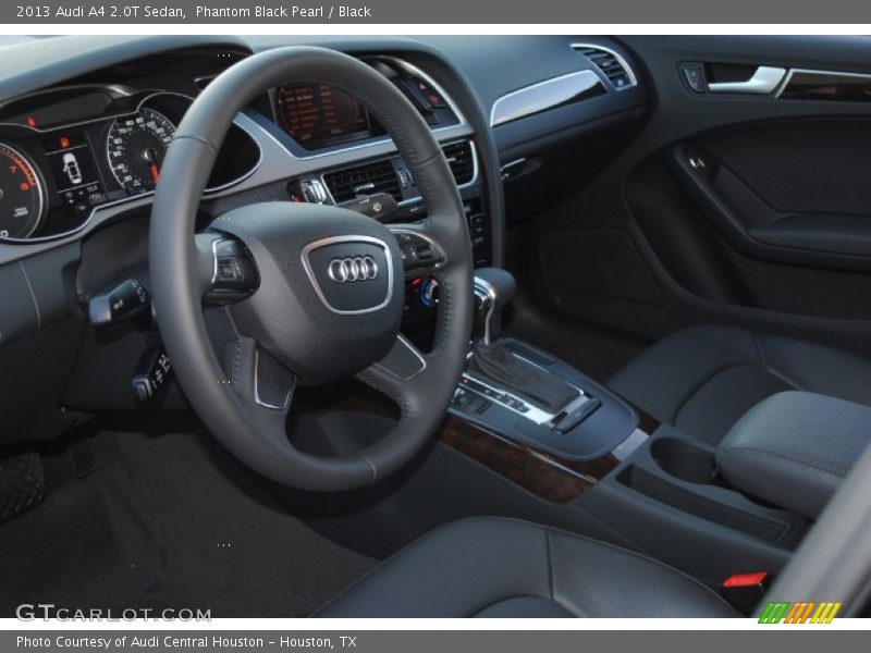 Black Interior - 2013 A4 2.0T Sedan 