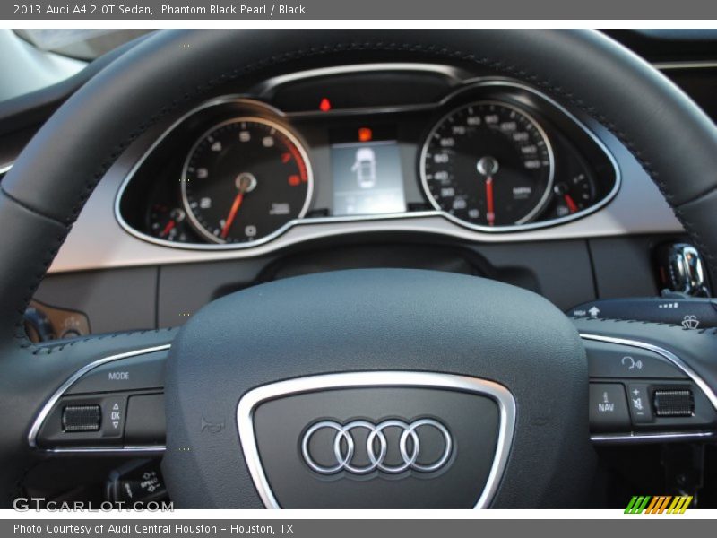 Phantom Black Pearl / Black 2013 Audi A4 2.0T Sedan
