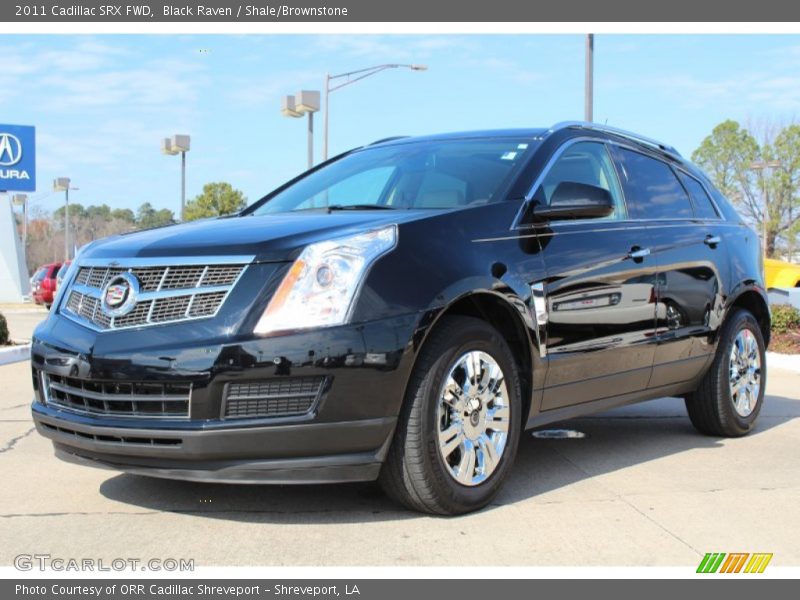 Black Raven / Shale/Brownstone 2011 Cadillac SRX FWD