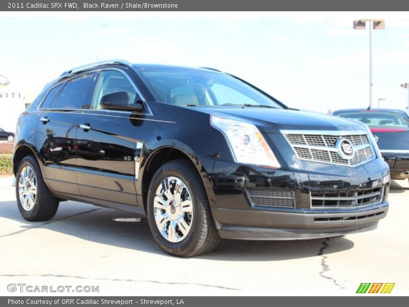 Black Raven / Shale/Brownstone 2011 Cadillac SRX FWD
