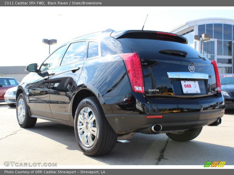 Black Raven / Shale/Brownstone 2011 Cadillac SRX FWD