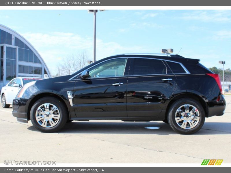 Black Raven / Shale/Brownstone 2011 Cadillac SRX FWD