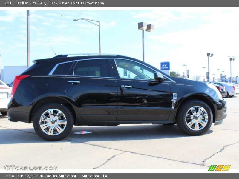 Black Raven / Shale/Brownstone 2011 Cadillac SRX FWD