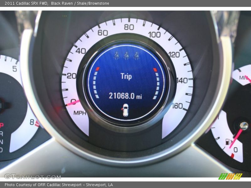 Black Raven / Shale/Brownstone 2011 Cadillac SRX FWD
