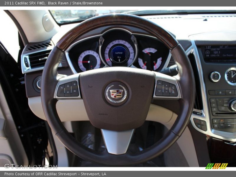 Black Raven / Shale/Brownstone 2011 Cadillac SRX FWD