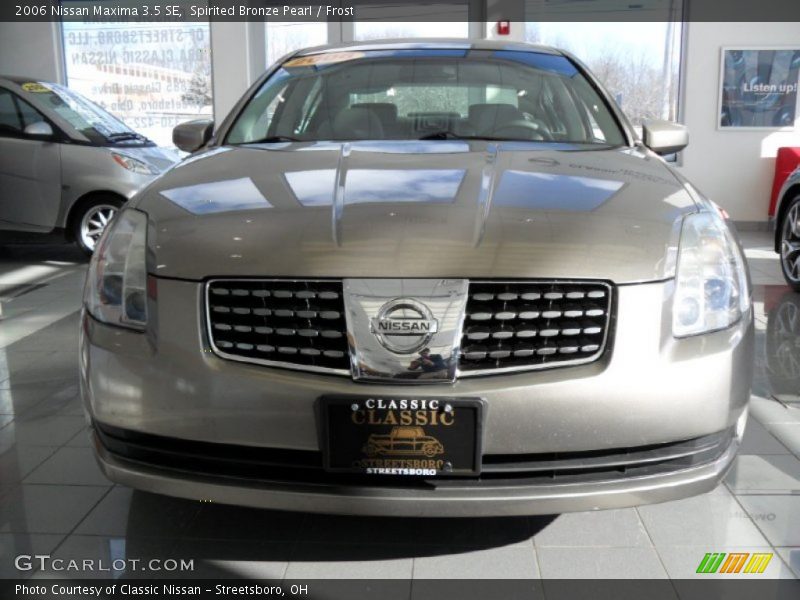 Spirited Bronze Pearl / Frost 2006 Nissan Maxima 3.5 SE