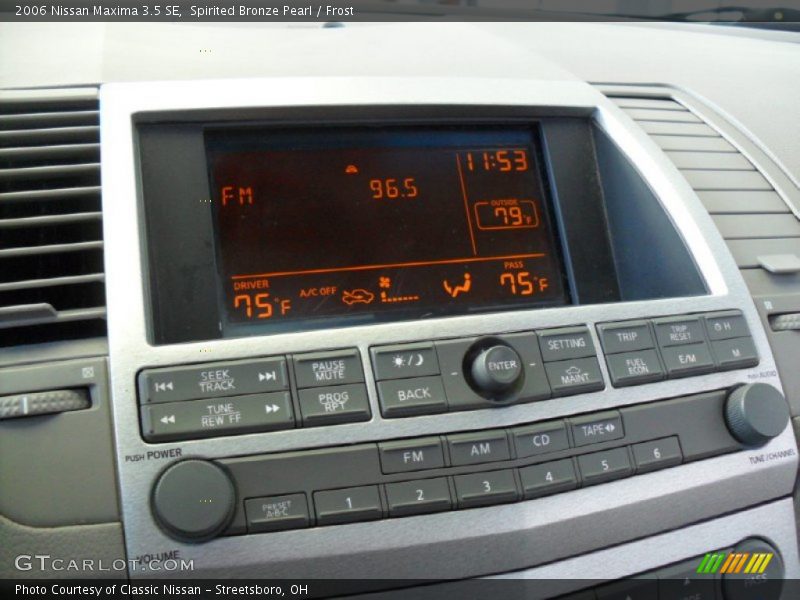 Spirited Bronze Pearl / Frost 2006 Nissan Maxima 3.5 SE