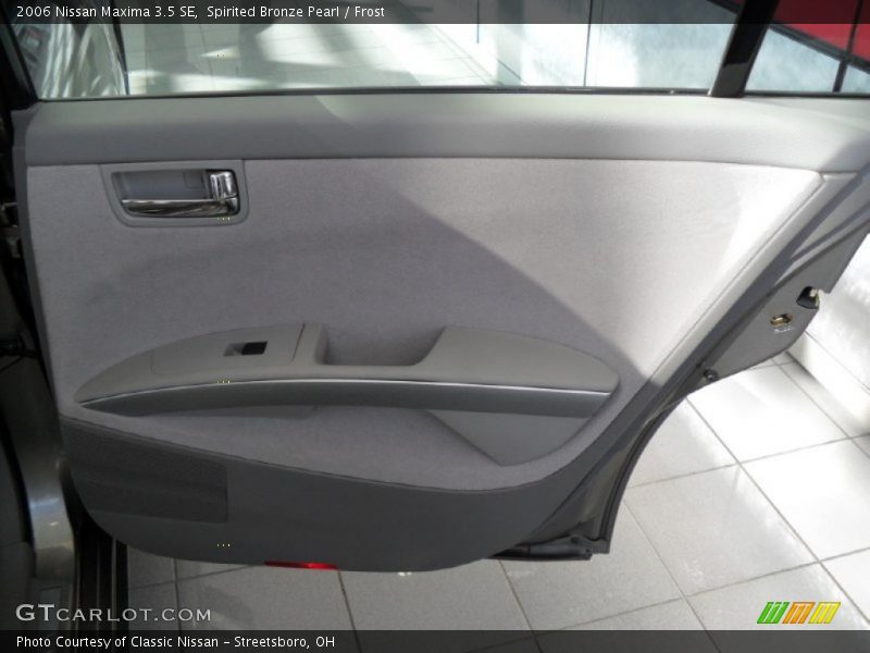 Spirited Bronze Pearl / Frost 2006 Nissan Maxima 3.5 SE