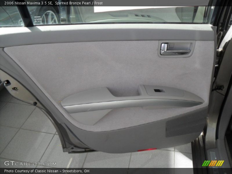 Spirited Bronze Pearl / Frost 2006 Nissan Maxima 3.5 SE