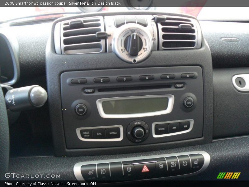 Silver Metallic / Design Black 2008 Smart fortwo passion coupe