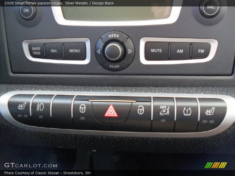Silver Metallic / Design Black 2008 Smart fortwo passion coupe