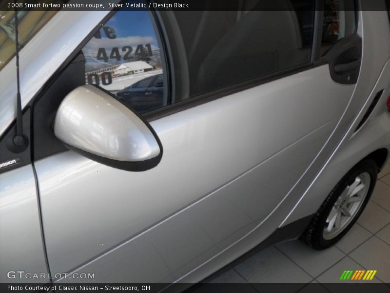 Silver Metallic / Design Black 2008 Smart fortwo passion coupe