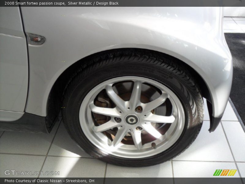 Silver Metallic / Design Black 2008 Smart fortwo passion coupe