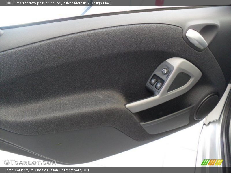 Silver Metallic / Design Black 2008 Smart fortwo passion coupe