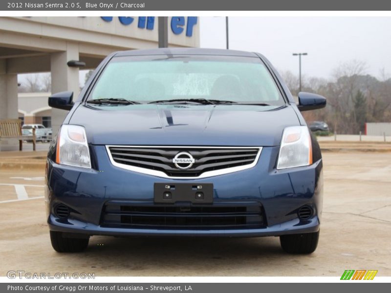 Blue Onyx / Charcoal 2012 Nissan Sentra 2.0 S