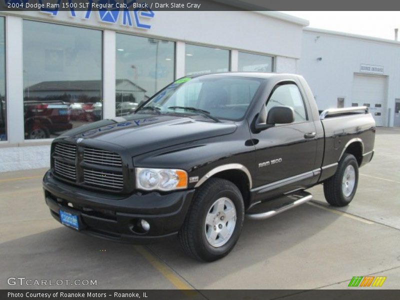 Black / Dark Slate Gray 2004 Dodge Ram 1500 SLT Regular Cab