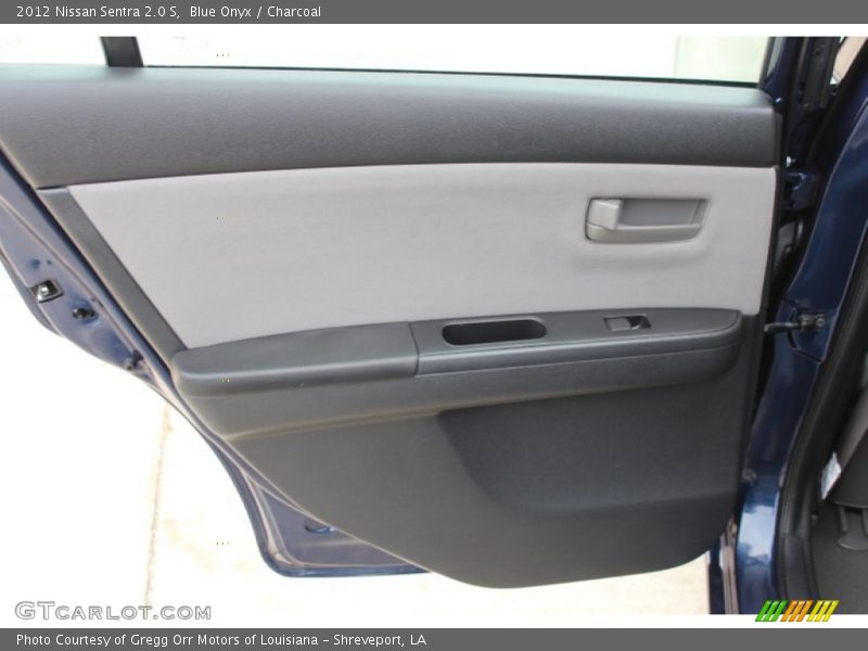 Blue Onyx / Charcoal 2012 Nissan Sentra 2.0 S
