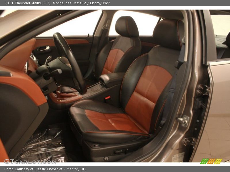 Front Seat of 2011 Malibu LTZ